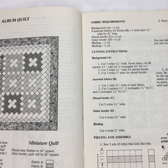 Vintage 1989 Even More Book 3 Template-Free Series Trudie Hughes Quilt Patterns - Picture 4 of 11